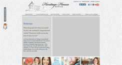 Desktop Screenshot of heritagehousedental.ca